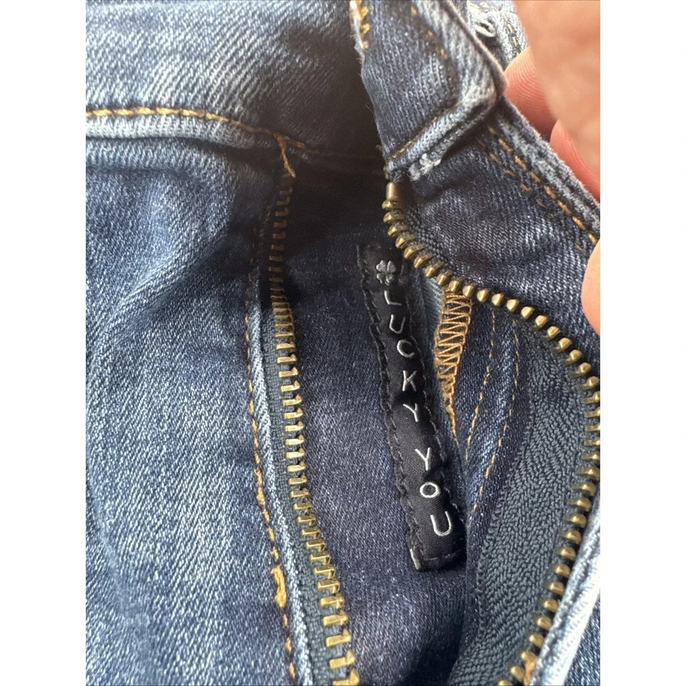 Lucky Brand Jeans 410 Athletic Straight Fit‎ Mens 34x32 (34x30) Denim Casual